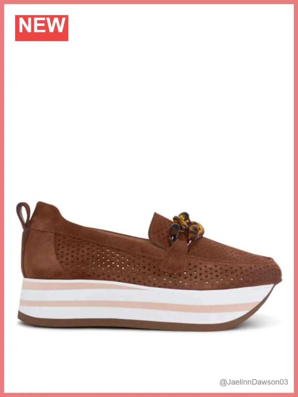 NYDJ Women's Suede Platform Loafer